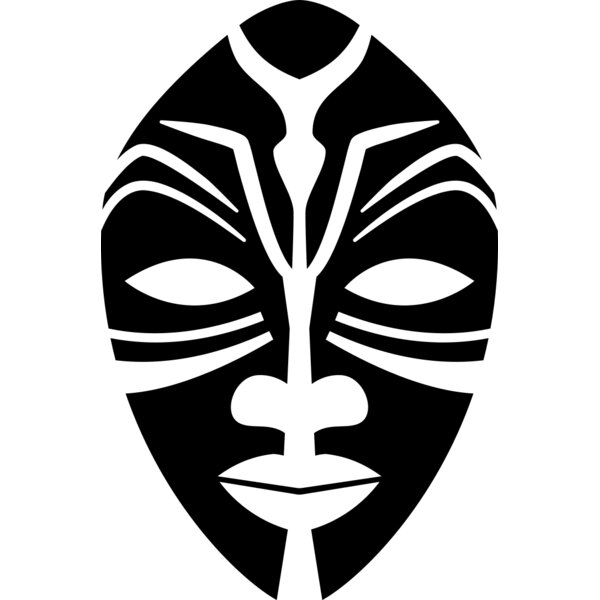 Maori Tribal Mask Thumbnail