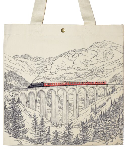 Glenfinnan Viaduct - Mintote Original Bag Thumbnail